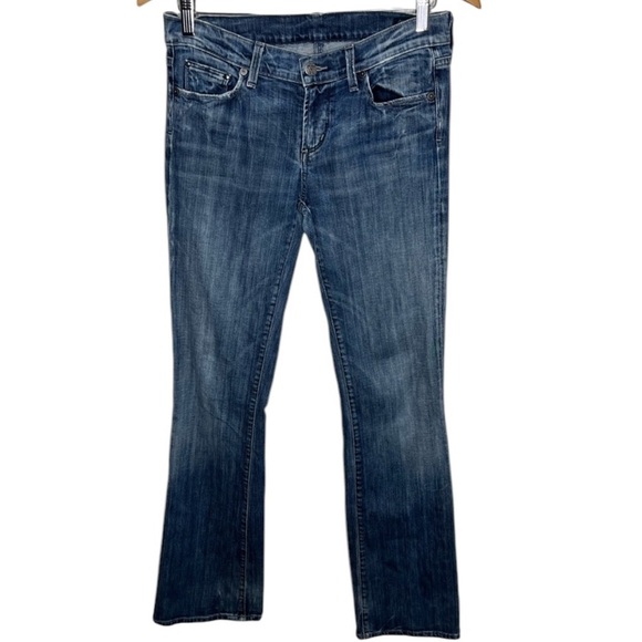 Citizens of Humanity Medium Wash Straight Leg Jeans Women Size 29 BLEMISH - Picture 2 of 9